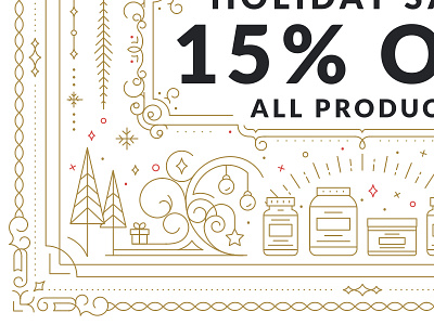 Holiday Email christmas details discount holiday line winter