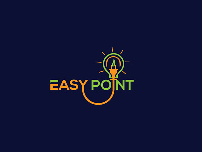 EASY POINT logo Design 3d beauty logo branding design easy point logo design flatlogo graphic design illustration logo logodesiner minalistlogo morde typography