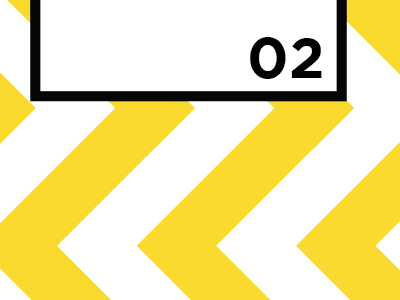 Yellow Geo 2 box bright geo geometric gotham happy typography yellow zigzag