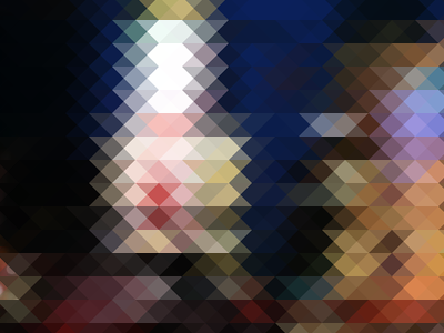 Pixelate #1 filter geo geometric new york photoshop pixelate
