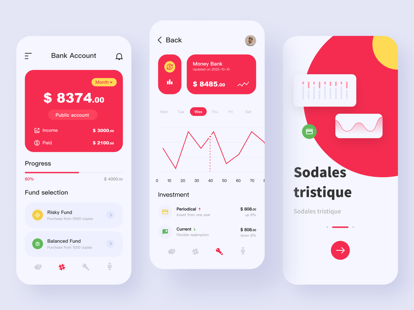 Finance-Mobile APP By RUN On Dribbble