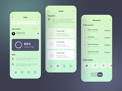 Knowledge Sharing-APP Design app design ui ux