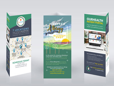 Allergy Table Tents by Ashley Davis on Dribbble