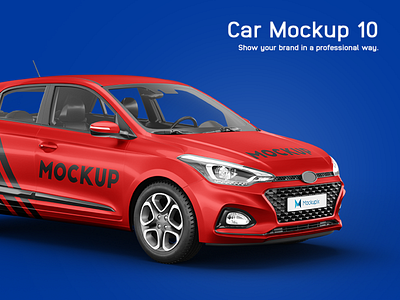 Hyundai i20 City Car Mockup ad auto automobile brand mockup car mockup car paint city car digital high quality hyundai mobile advertising presentation template print product design psd mockup stickers template vehicle wrap wrapping wraps