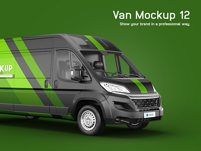 Citroen Jumper Van Mockup advertising campaign auto automobile banner branding car paint citroen delivery logistics mobile advertising presentation template print psd mockup spedition stickers transportation van mockup vehicle wrap wrapping mockup wraps