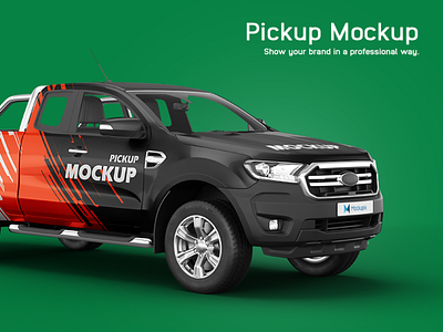 Ford Ranger Pickup Mockup advertising campaign advertising mockup ford mockup offroad pickup truck psd mockup ranch ranger road sticker suv template texas van vehicle graphics vehicle wrap wilderness wrap wrapping