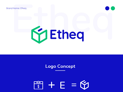 Minimal Logo Design For Etheq