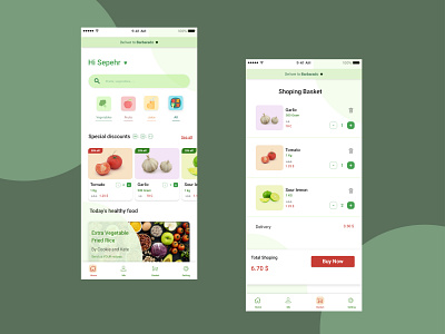 fruits and vegetables online shop app design fruit app fruits fruits and vegetables online ui