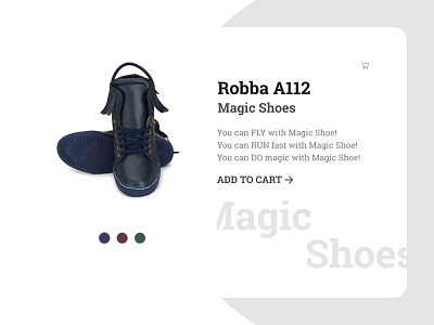 Magic Shoes 2020 art design minimal typography ui ui design ux web website