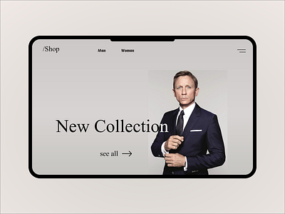 /Shop Website UX/UI Design 2020