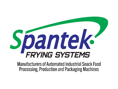 Spantek Frying System branding design graphic design illustration logo typography vector