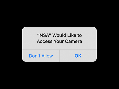 NSA interface iphone notifications politics ui