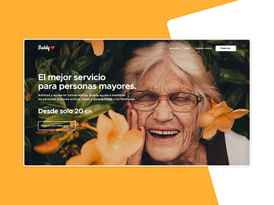 Buddy - Landing page