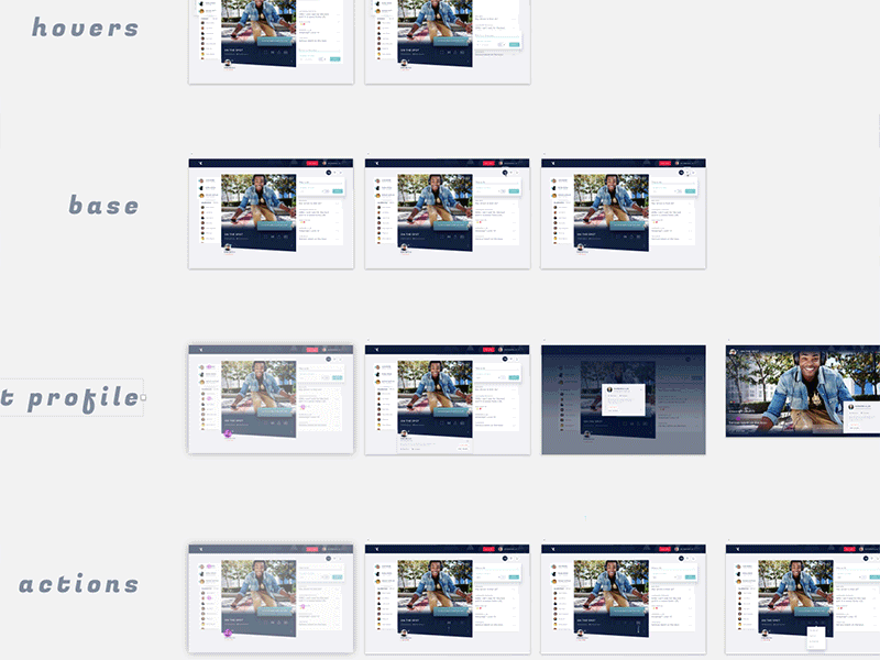 When the Dev open a sketch file ;) design system documentation edge cases empty state flow full screen hover live process states ux video