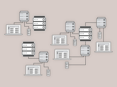 Web icon illustration