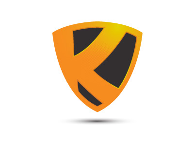 "K" k logo shield