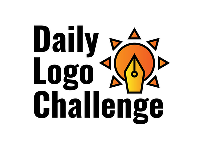 Daily Logo Challenge #11 branding daily logo challenge logo logodlc nib sun