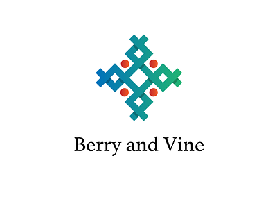 Daily Logo Challenge #17 berry and vine daily logo challenge geometric logo