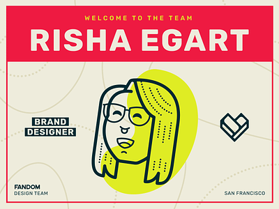 Welcome Risha Egart! avatar brand brand design character design fandom games illustration