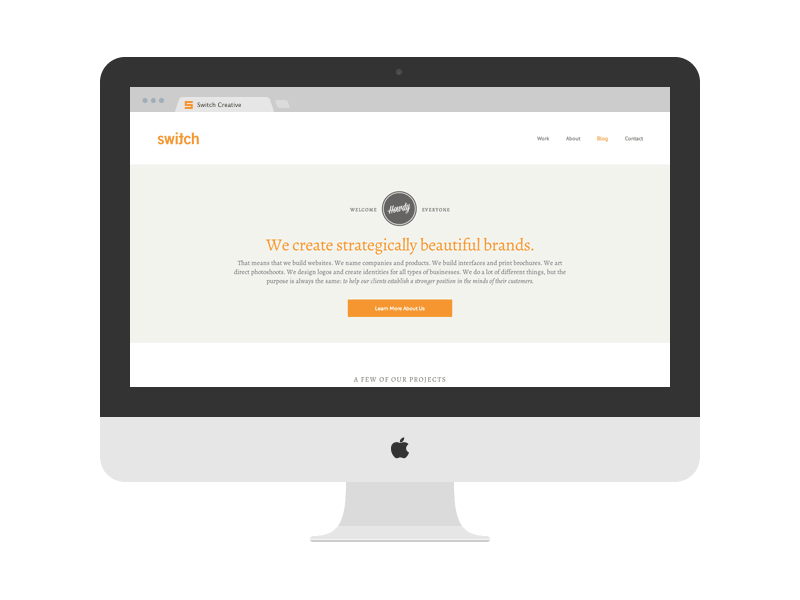 Switch.is: 10 Years in the Making branding design development responsive web