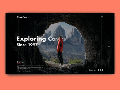 CaveCon Website Design