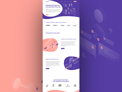 SaaS Landing Page Design