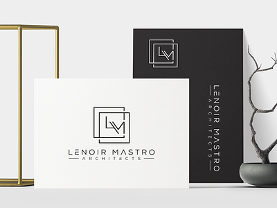 Lenoir Architect Logo Design