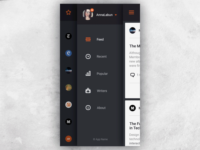 Navigation drawer. Меню мобильное UX UI Design. Боковое меню дизайн. Меню приложения. UI меню.