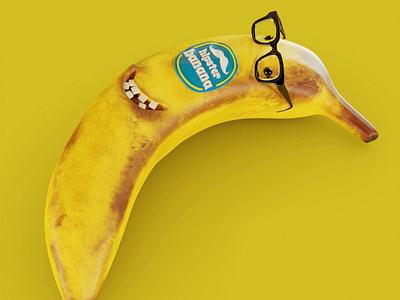 Hipster banana