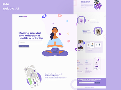 BuddyCare Landing Page