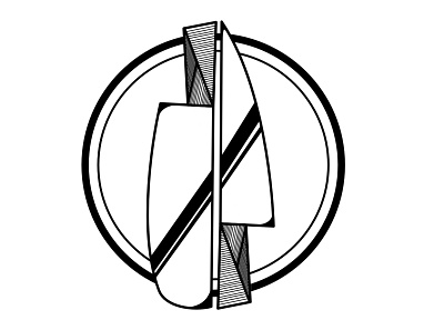 Knife Logo design illustration logo logo design minimal vector