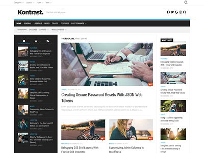 Kontrast WordPress Theme