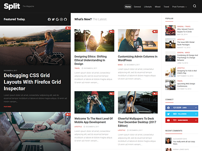 Split WordPress Theme