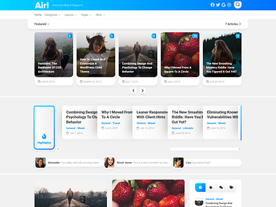 Airl WordPress Theme