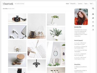 Clearwork WordPress Theme