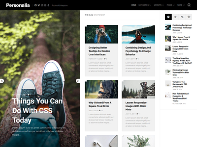 Personalias WordPress Theme