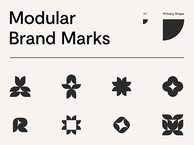 Modular Mark Explores branding design graphic design illustration logo vector visual identity