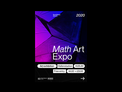 Art Expo Poster art design event exposition helvetica illustration modern poster poster a day swiss design typography