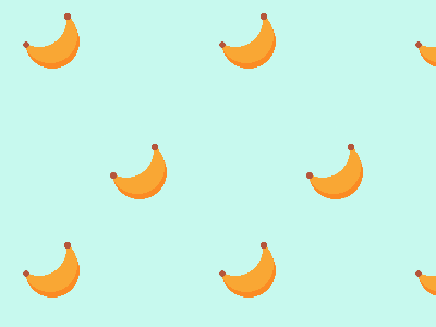 Banana pattern background bananas design fruit pastel pattern