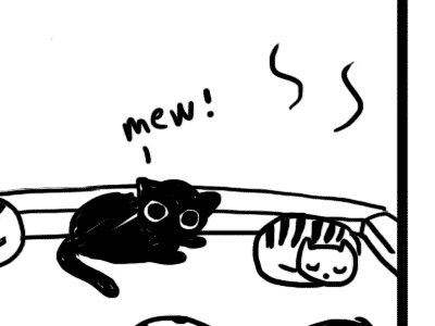 Preview - Cat and The Cat black cat comic