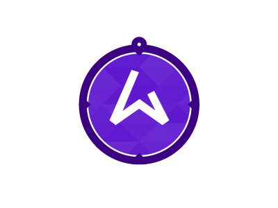 Wayfinder compass icon logo wayfinder