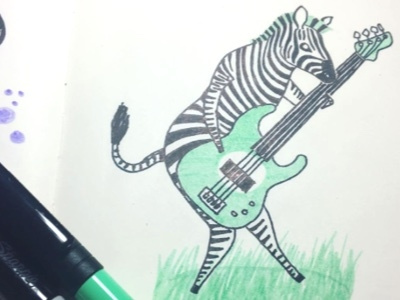 Bassist Zebra