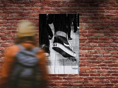 "Reclaim" call for artist 2020 - Poster design black and white collage design graphic graphic design illustration illustrator insect mockup people photography photomanipulation photomontage photoshop poster design poster mockup shoes street art urban design wall