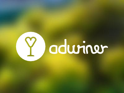 Adwiner identity logo typo