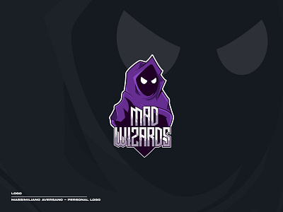 Mad Wizards • branding design esports illustration logo