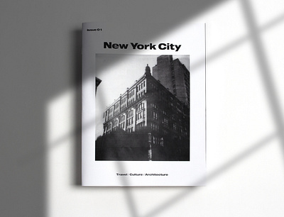 New York City Magazine design layout magazine design photography print design typography