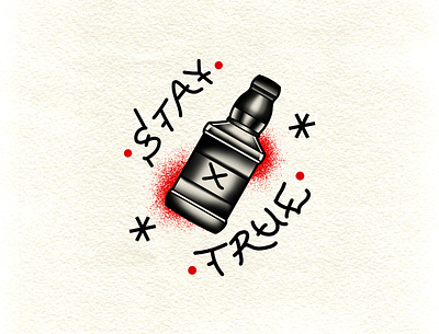 Stay True design graphic design illustration logo traditional tattoo vector