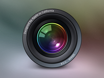 Aperture Icon aperture apple cinema 4d icons photography photoshop