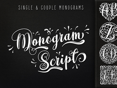 Monogram Script | Font