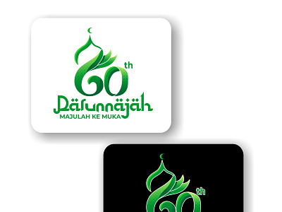 Darunnajah anniversary logo design icon logo ui